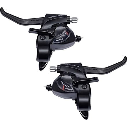 Shimano Tourney St-tx800 Remhendelset Met Schakelaar Zilver 3 x 8s