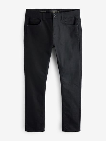 Next - Heren - Klassieke skinny fit single jeans met stretch - Zwart