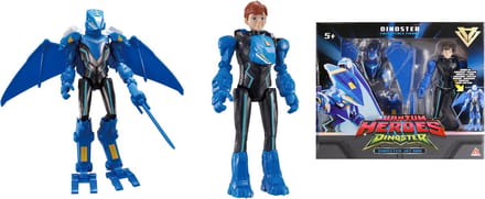 Dinoster - 2 figuren in 1 - Transformeer je robots - 22cm - Jay Min