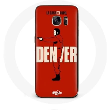 Samsung Galaxy S7 hoesje La Casa De Papel Denver tekening