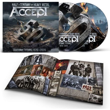 Accept CD - Teutonic Titans 1976-2026 - voor Geen - standaard
