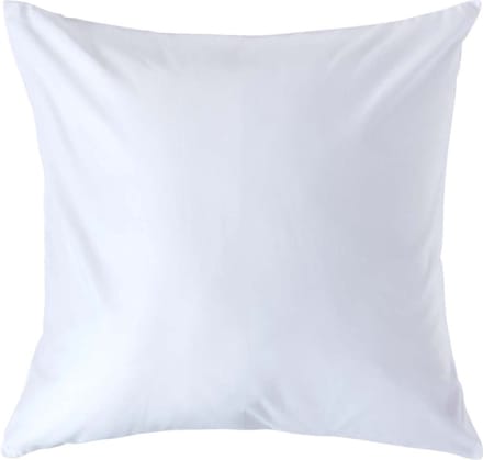 Homescapes Luxe Satijn Kussensloop 60x60 cm – Wit – 100% Egyptisch Katoen – Draaddichtheid 1000