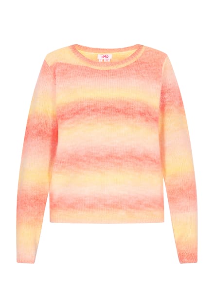 Mymo Jumper Dames Oranje Veelkleurig