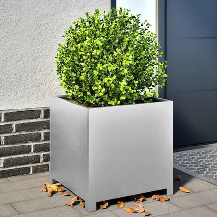 vidaXL - Plantenbak - 50x50x50 - cm - gegalvaniseerd - staal