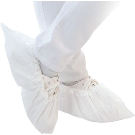 Hygostar wegwerp overschoenen wit - 100 stuks - sterk - 40 micron