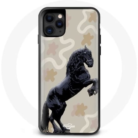 Coque Iphone 13 mini Frison Cheval