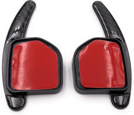 Onlineworld2013 Paddle Shift Paddle for A1 8x, A3 8V, A4 8K B9, A5 4G C7, A6 C7, A8 4H D4, Q7 4L Carbon look