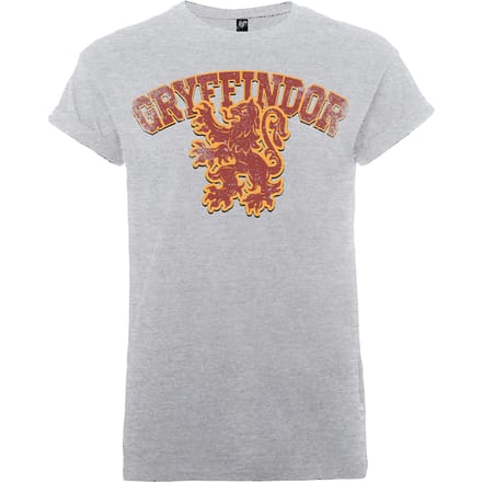 Harry Potter Gryffindor Heren T-shirt - Grijs - S