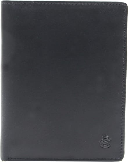 Esquire Portemonnee Logo Billfold Wallet Black Zwart