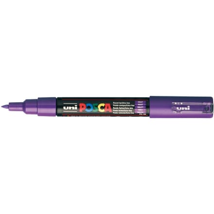 Posca marker met conische punt schrijfdikte extra-fijn paars