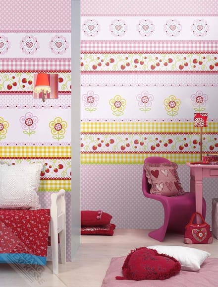 INGK Kinderbehang - Girlz Roze