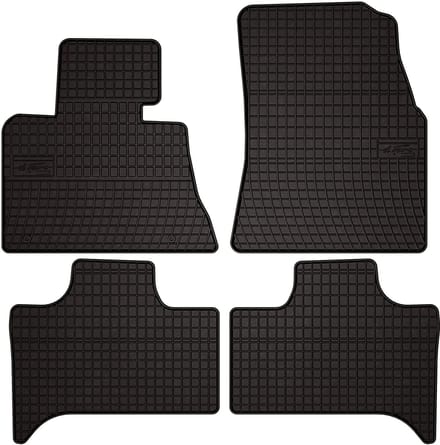 Wielganizator SolidPRO Serie - Rubberen Automatten - BMW X5 E53 SUV - Zwart - Perfecte Pasvorm