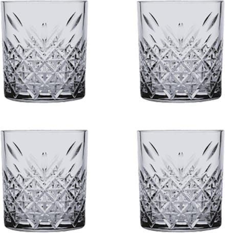 Pasabahce Timeless Tumbler 35,5 Cl Grijs - 4 Stuks