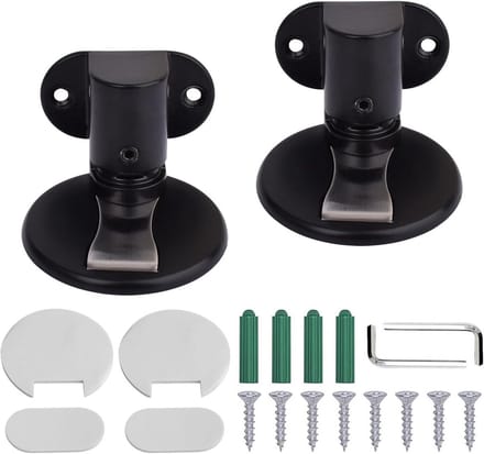 Magnetische Deurstopper RVS - Deurvanger om Deur Open te Houden (2 stuks)