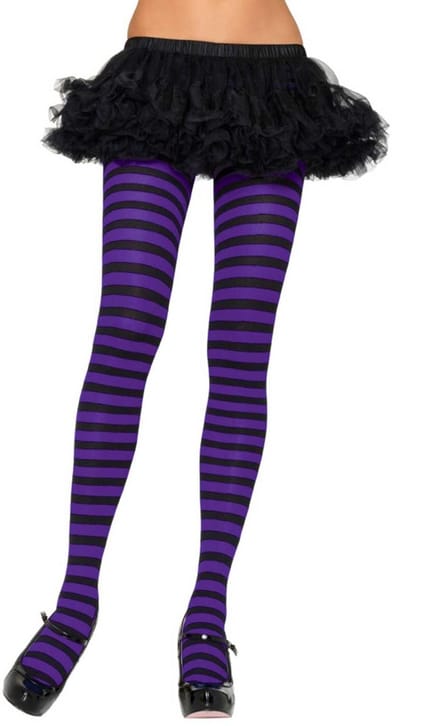 Nylon Stripe Tights