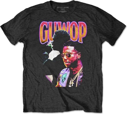 Gucci Mane - Gucci Collage Heren T-shirt - M - Zwart