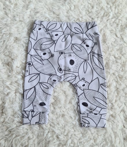 Little Jay broek animal collection - Beertjes grijs - Broekje
