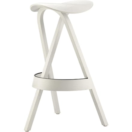 Thonet 404 H Barkruk - eiken wit (TP 200) gelakt