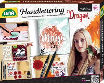Lena Lena Draak Handlettering