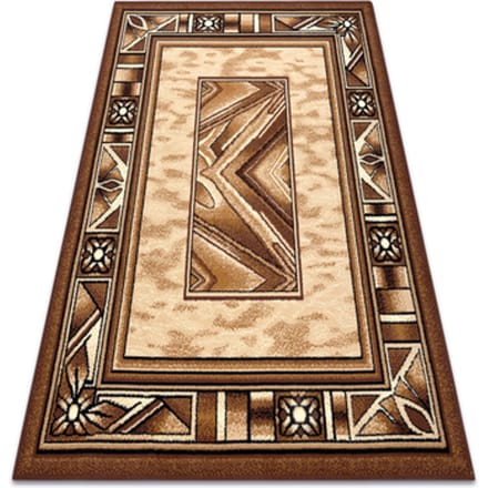 Kleden Rugsx Tapijt BCF Morad OPAL kader, Klassiek - 60x110 cm