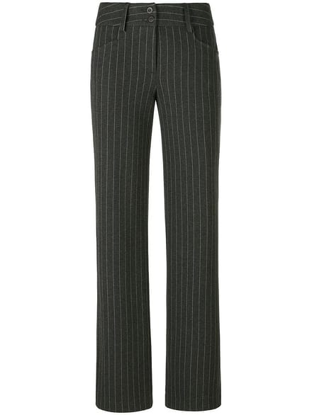 Jersey broek pasvorm Cornelia Van Peter Hahn grijs