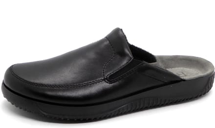 Rohde Heren Pantoffel Muil - 2776-90 Zwart - Maat 46