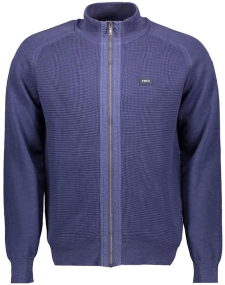 NZA - Blauwe katoenen vest