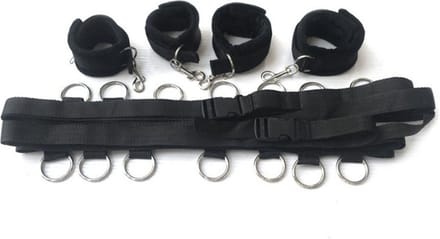 New Age Devi - Verstelbare Riemen en Boeien - BDSM Bedboeien Set voor Bondage