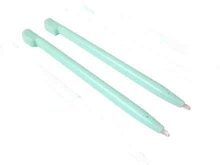 2x Stylus Pen geschikt voor de Nintendo DS Lite Ice Green