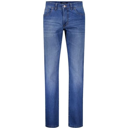 Gardeur Jeans Nevio 5-Pocket Soft Touch Comfort Stretch Stone Blue Used / male
