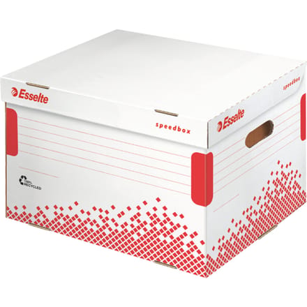 Opberg- en transportdoos Esselte Speedbox 392x301x334mm wit