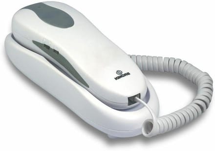 Vaste Telefoon - Huis Telefoon - Thuis Bellen - Geïntegreerd Toetsenbord - Standaard Formaat - Wit