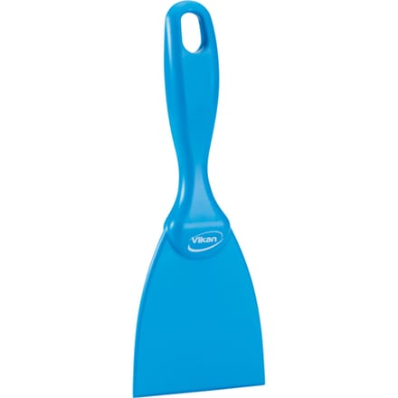 Handschraper Vikan recht 75x210mm blauw