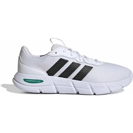adidas Cloudfoam Flex Laces Heren Sneaker HQ4852 Cloud White Core Black Court Green