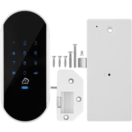 Slim Elektronisch Wachtwoord Gecodeerd Inductief Slot Sauna Gym Locker Kast Inductie Cijferslot white