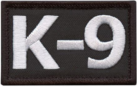 2AFTER1 K-9 Handler K9 Dogs of War SWAT Tactical Morale Army Gear Hook-and-Loop Patch