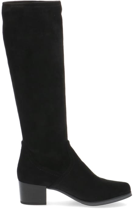 Caprice 25506 Dames Stretch Laars - Zwart - 39