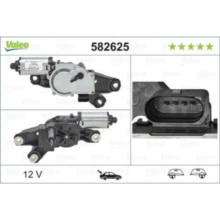 Ruitenwissermotor VALEO 582625