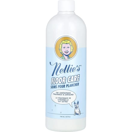 Nellie'S Vloerreiniger, Citroengras, 740Ml(25 fl oz) white