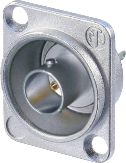 Neutrik NBB75DSI NBB75DSI BNC-connector Bus, inbouw verticaal 75 Ω 1 stuk(s)