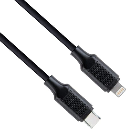 USB-C Kabels Oplaadkabel USB C naar Geschikt voor iPhone Lightning - USB C Kabel Data - Kabel Geschikt voor USB C naar Lightning Kabel - 1.5 meter - Zwart