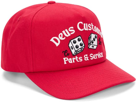 DEUS Knucklebones cap - Melon Red