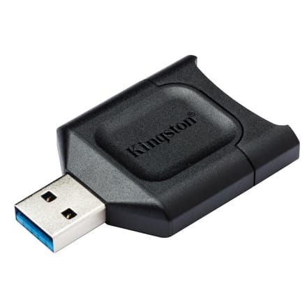 Kingston MLP SD Kaartlezer USB 3.2 UHS-II SD Kaartlezer SDHC SD Lezer SDXC Geheugenkaartlezer USB Adapter MobileLite Plus voor Computer MLP【SD Card Reader】