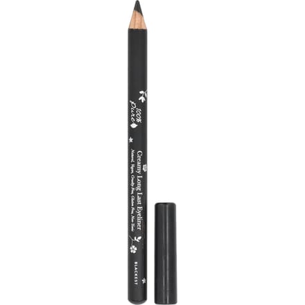 100% Puur, Crèmige Long Last Eyeliner, Zwartste, 1.14G(0.04Oz) black