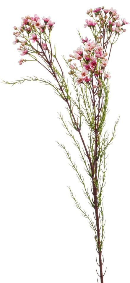 Emerald - Kunstbloem Wasbloem 78cm roze - Kunstplant voor binnen