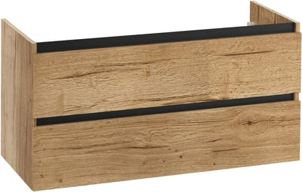 Saqu Gaia wastafelonderkast 120x50,5x60cm eiken marcato — greeploos