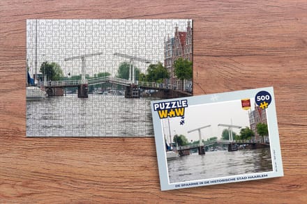 Puzzel Haarlem - Water - Nederland - Legpuzzel - Puzzel 500 stukjes