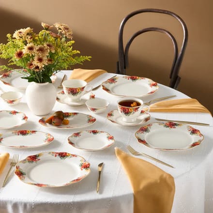 Karaca Amarose Forever Bone Breakfast set