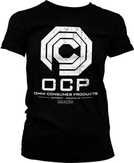 Robocop Dames Tshirt -M- Omni Consumer Products Zwart