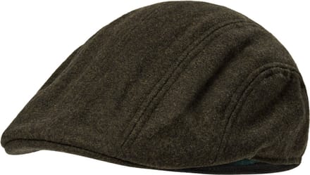 Deerhunter Tatra Flatcap - Loden Wood Scandinavische Flatcap Heren Flatcap Outdoor Flatcap Maat-56/57